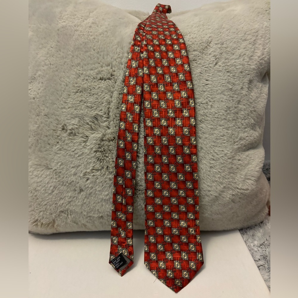 Mens Zanzara 100% Silk Tie Handmade in the Republic of Korea
